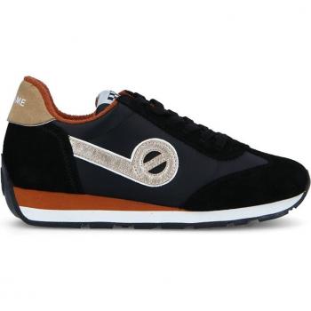 Basket No Name City Run Jogger Suede Camper – Noir, Daim-Nubuck, Adultes, Lacets, Plat