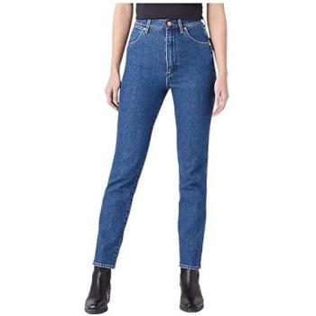 Wrangler Damen Jeans Walker 677 W2HC38X26 112321440 Blau Slim Fit 29_32