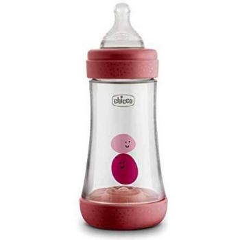 Biberon Perfect 5 Chicco 240 ml Rosa