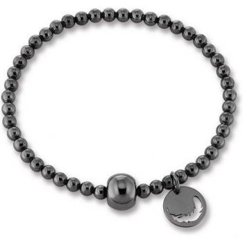 Silberarmband „Feder“ ONE ELEMENT – 925 Silber, 54 mm Durchmesser, Gummiband (Damen)