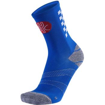 For.Bicy Herren Straßenrad‑Socken Urban Cycling – Royal Blue / Grey Melange / White, 39/42, S100111