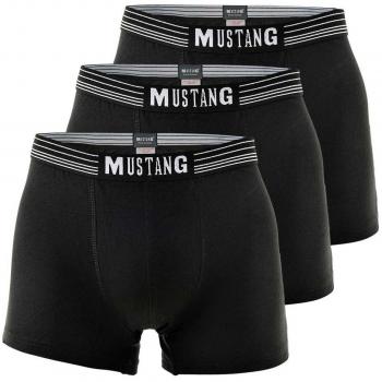 Mustang Boxer Men’s 4046 – Pack de 3 en Negro – Talla XL