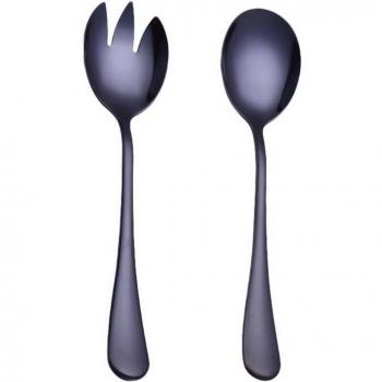 Stainless Steel Serving Spoon and Fork Set