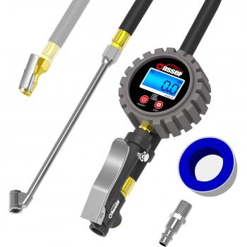 Inflador de Neumáticos Oasser con Lectura Digital 0‑255 psi