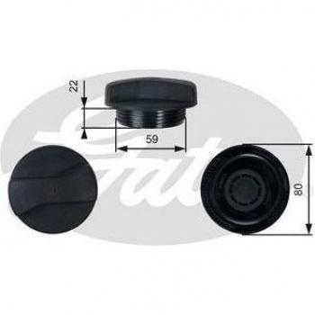 Capot de radiateur GATES RC245