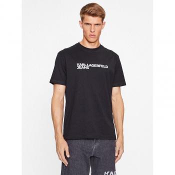 Schwarz Jeans T-Shirt von Karl Lagerfeld