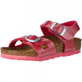 Calzado Birkenstock Niño Río Birko-Flor Estrella Rosa Reluciente (1003235) 33 Rosa