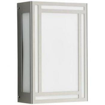 Slim Stainless Steel Ruby Wall Light