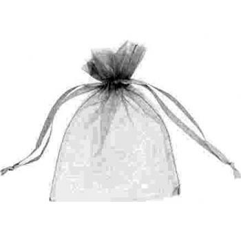 0 Sacchetti organza Milly 12,5x17cm bianco