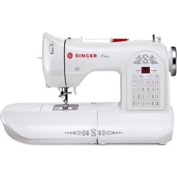 White One-Click Singer Sewing Unit