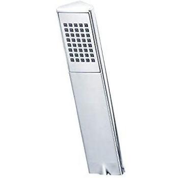Ella Chrome Shower Head with Built‑In Mic – Square Edge