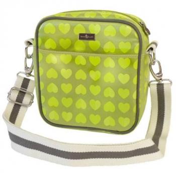 Beau & Elliot Lime Confetti Bottle Bag for New Parents