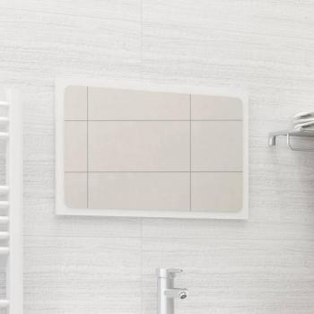 Espejo de Baño Brillo Blanco Vidaxl