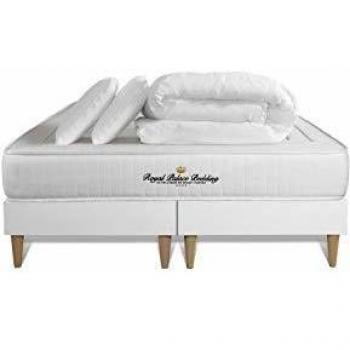 Matelas à mémoire de forme Nottingham 180x200 cm avec sommier double 90x200 cm + 2 oreillers + couette