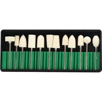 12pcs 2.35mm Polishing Grinding Heads for Nail Machine