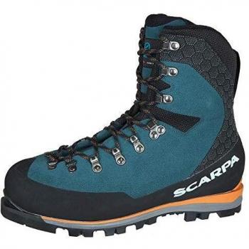 Scarpa Mont Blanc GTX Herren Wanderstiefel, Blau, 45.5 EU