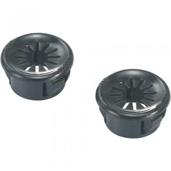 TRU COMPONENTS TC-RSBR25203 Polyamide Cable Grommet Ø 20.4 mm Black 100 pcs