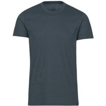 Trigema T-Shirt für Herren, Slim Fit, DELUXE Baumwolle, grau