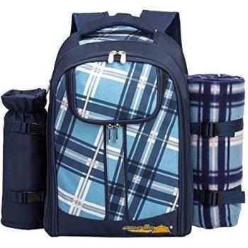 Apollo Walker Zaino Picnic con Stoviglie e Coperta
