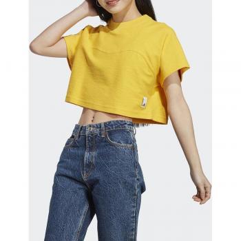 Camiseta Adidas para Mujer Lounge Terry Loop Crop