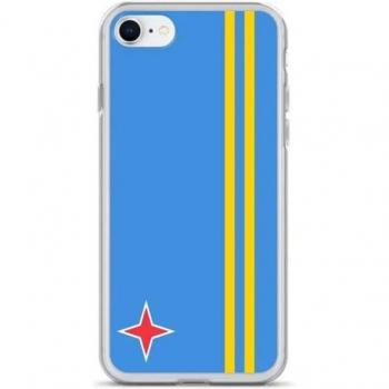 IPhone SE 2020 Aruba Flag Vertical Silicone Case