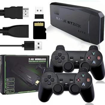 Consola Retro Stickcon 20.000 Juegos Clásicos HDMI 4K 2 Mandos Inalámbricos