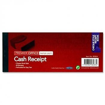 Premier Office 3x8 In‑Color Cash Register Book