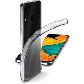 Custodia in gomma fine per Galaxy A40 trasparente