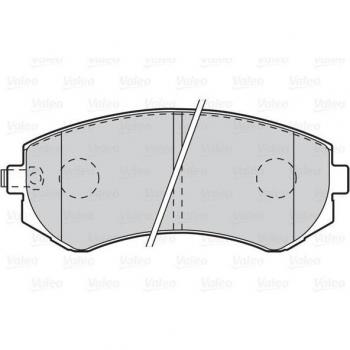 VALEO First Range Brake Pads for Mercedes