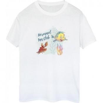 Blouse T‑shirt blanc à motif Disney « La Petite Sirène » Club