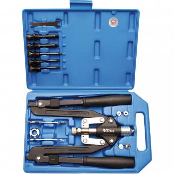 BGS 405 Blindnietzangen-Set mit langem Arm 3,2
