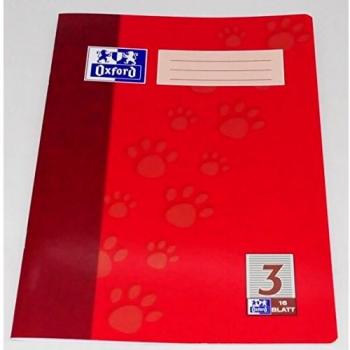 Bloc-notes Rouge 90 g/m² A4 Oxford