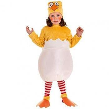Disfraz Infantil Pollito Color Amarillo 3-5 Años