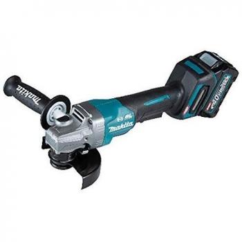 Makita GA013GD101 40V Max XGT Grinder with Charger and Case