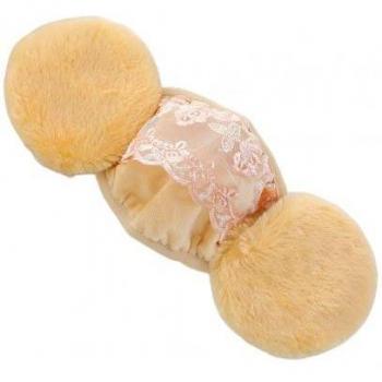 Women’s Cozy Ear & Face Warmer, Soft Lace Design – Winter Edition