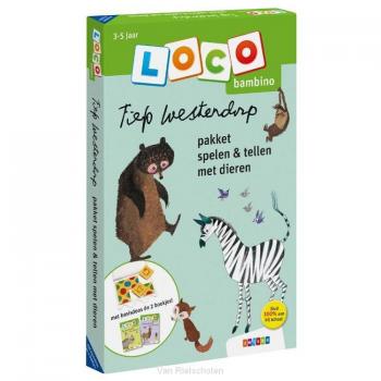 Bambino Loco: Pakket spelen & tellen met dieren | Fiep Westendorp