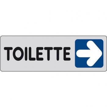 Étiquettes autocollantes toilettes 150x50 (dx)