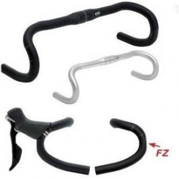 Black Drop Handle, 380 mm, Matte, DIXNA Arc FZ