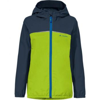 VAUDE Turaco II Kinderjacke, wasserdicht, blau/grün