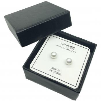 NANHONG 6-6.5mm Pearl Earrings