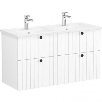 Lavabo Root 120x67x46 in Bianco Opaco