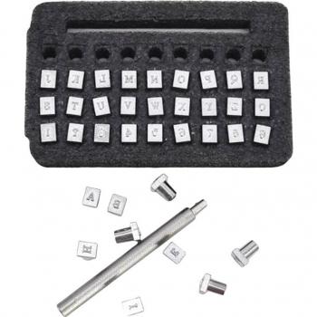 Leather Craft Alphabet Punch Set