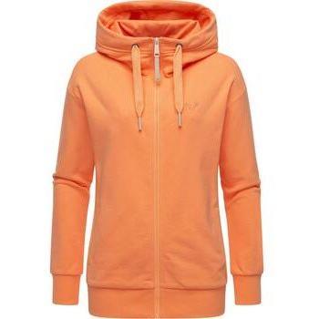 RAGWEAR Damen-Softzip Sweatshirt – Orange (Pfirsich), Größe S, Hüftbedeckend
