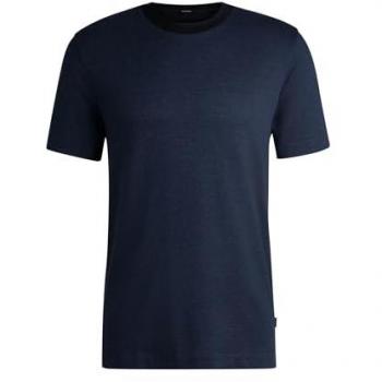 BOSS T-shirt Uomo in Cotone Mercerizzato
