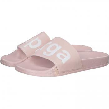 Superga PUU Unisex-Slides 1908 – Badeschlappen in Pink/Weißen Tönen, 42