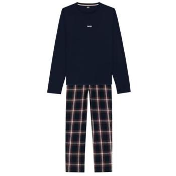Boss Urlaubspajama 50550777 Dunkelblau Regular Fit Damen