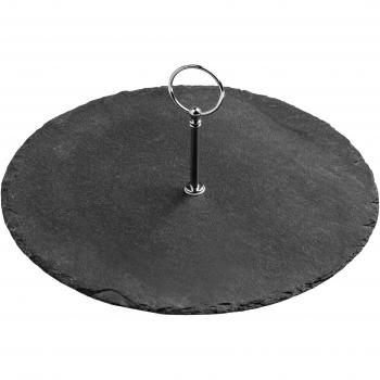 Premier Housewares Sleek Slate Cake Pedestal