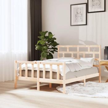 VidaXL Solid Wood Bed Frame 120x200 cm