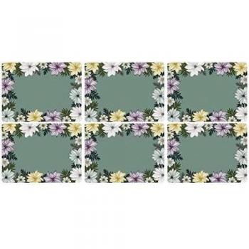 Portmeirion Home & Gifts 6-Piece Placemat Set, Multi Coloured, 30.5 x 23cm