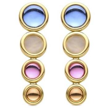 Pendientes Luxenter 'Longki' en tonos multicolores